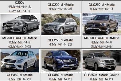 14 dòng xe cỡ nhỏ nước ngoài gian lận khí thải tại Hàn Quốc