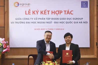 Egroup bắt tay hợp tác cùng Đại học Ngoại ngữ nâng cao chất lượng giáo dục