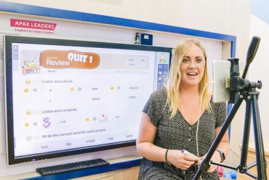 Mô hình học tiếng Anh trực tuyến của Apax Leaders 'gây sốt' trong mùa dịch
