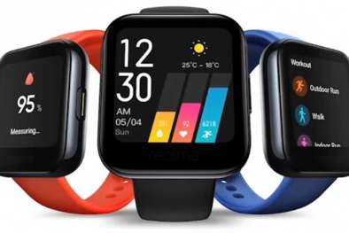 Realme Watch ra mắt kiểu dáng giống Apple Watch