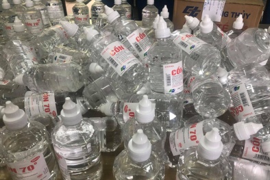 Tăng cường quản lý cồn sát trùng và các sản phẩm chứa cồn