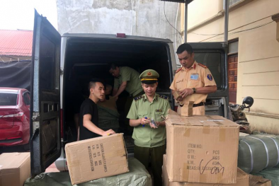 Nhập lậu lượng lớn kem dưỡng ẩm do Trung Quốc sản xuất về bán kiếm lời