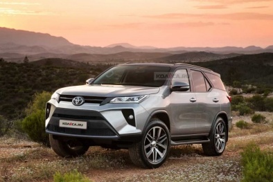 Toyota Fortuner phiên bản mới sắp chính thức ra mắt thị trường