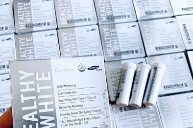 Ngang nhiên quảng cáo TPBVSK CosmeHeal Healthy White EfferGlow trên website 'trôi nổi'