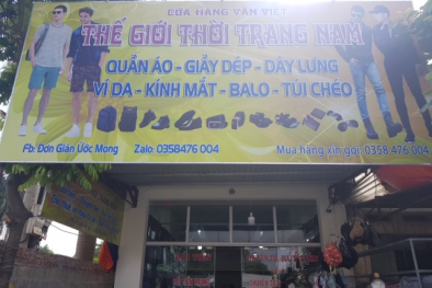 Phát hiện cửa hàng kinh doanh hàng thời trang giả mạo nhãn hiệu nổi tiếng