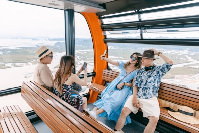 Sun Group khai trương tuyến cáp treo 3 dây hiện đại tại Cát Bà