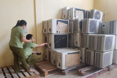 Quảng Bình: Bắt giữ lô hàng điện lạnh cũ nhập lậu trị giá 500 triệu đồng