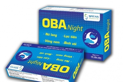 Thực phẩm bảo vệ sức khỏe OBA NIGHT đang quảng cáo lừa dối người tiêu dùng
