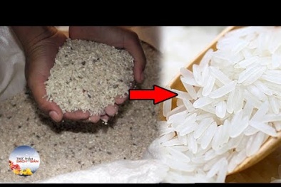 Hô biến gạo giả thành loại gạo thơm ngon, giá cao