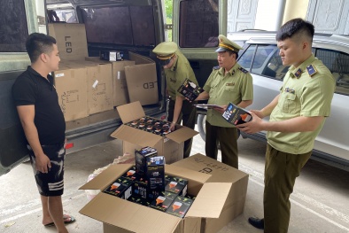 Tạm giữ nhiều sản phẩm hàng hóa giả nhãn hiệu christian-dior, hàng hóa nhập lậu