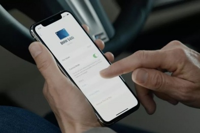 BMW series 5 2021: Dùng iphone thay cho thìa khóa ô tô