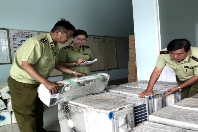An Giang: Tịch thu và xử lý hàng loạt sản phẩm thiết bị điện tử nhập lậu 
