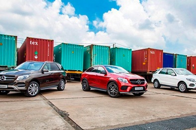 Nhập khẩu ô tô tiếp tục giảm mạnh trong tháng 6