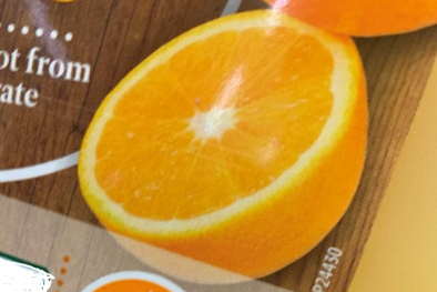 Nước cam tự nhiên chứa lượng đường tương đương đồ uống có ga?