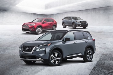 So sánh ba mẫu crossover: Nissan X-trail 2021, Honda CR-V và Toyota Rav-4