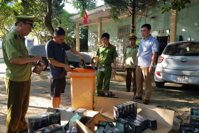 Buộc phải tiêu hủy 690 lọ sản phẩm thuốc nhuộm tóc nhập lậu 