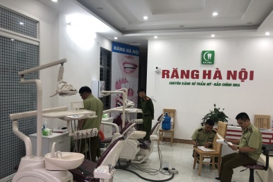 Phòng khám chuyên khoa răng hàm mặt Hà Nội bị xử phạt 65 triệu đồng
