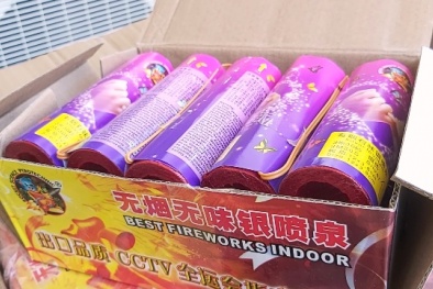 Chặn đứng xe tải vận chuyển 874 kg pháo không rõ nguồn gốc xuất xứ