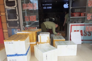 Bán hàng nhập lậu, cửa hàng Smart Phone Hải Anh bị xử phạt 72 triệu đồng