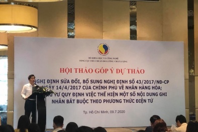 Hoàn thiện Nghị định về nhãn hàng hoá giúp doanh nghiệp tiết kiệm chi phí