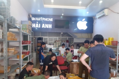 Phát hiện lượng lớn điện thoại, quần áo giả mạo nhãn hiệu nổi tiếng 