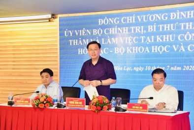 Chăm chút cho Khu CNC Hòa Lạc để doanh nghiệp nhìn vào muốn đầu tư ngay 
