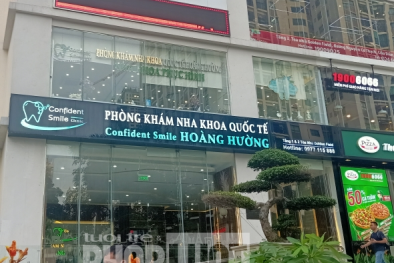 Nha khoa Hoàng Hường ngang nhiên hoạt động dù bị tước giấy phép