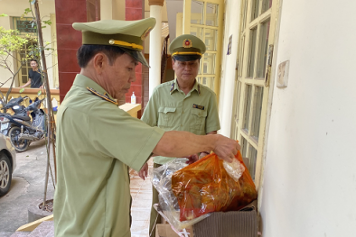 Thu gom lượng lớn củ cải muối không rõ nguồn gốc ở khu vực biên giới về bán kiếm lời 