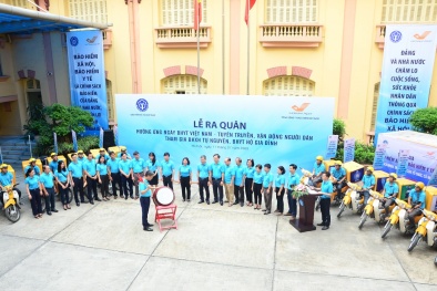 Ra quân hưởng ứng ngày bảo hiểm y tế Việt Nam