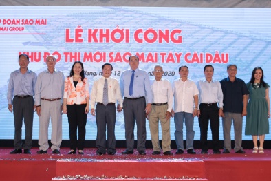 Tập đoàn Sao Mai An Giang: Khởi công dự án Sao Mai Tây Cái Dầu