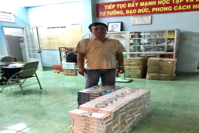 Lại bắt giữ gần 1.500 bao thuốc lá điếu nhập lậu