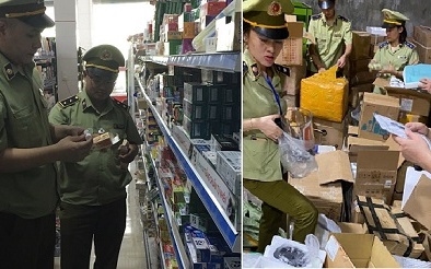 Hà Giang thu giữ bếp từ, kem đánh răng dược liệu giả nhãn hiệu Ngọc Châu