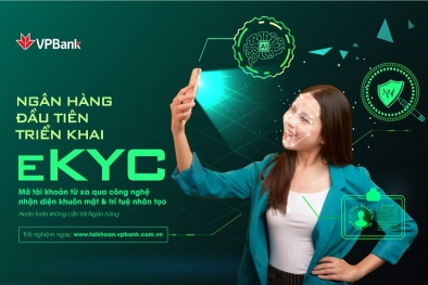 VPBank là ngân hàng đầu tiên triển khai eKYC – định danh khách hàng trực tuyến