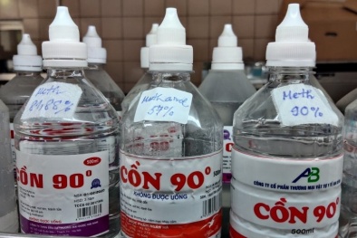Hiểm họa khôn lường từ cồn công nghiệp mang mác ‘cồn y tế’