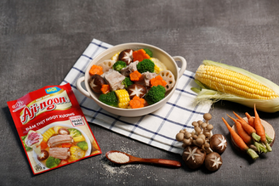 Aji-ngon® Heo – 'Đậm thịt ngọt xương': Cho bữa cơm nhà đậm đà vị ngon