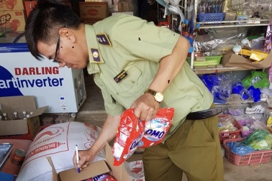 Hà Giang: Tạm giữ hơn 200 gói bột giặt có dấu hiệu giả mạo nhãn hiệu OMO