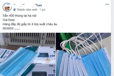 Lật tẩy chiêu ma, bẫy lừa giá khẩu trang tràn ngập chợ mạng