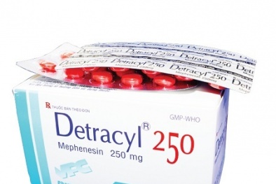 Đình chỉ lưu hành thuốc Detracyl trị xương khớp không đạt chất lượng