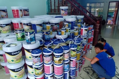 Xử phạt cơ cở bán sơn có gắn dấu hiệu xâm phạm quyền đối với nhãn hiệu Dulux