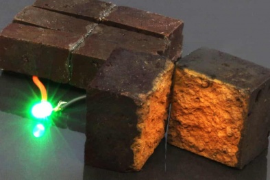 Công nghệ biến gạch xây nhà thành pin tích điện