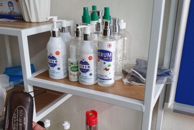 Công ty Minh Trí Hải Thịnh sản xuất nước sát khuẩn giả bị khởi tố hình sự