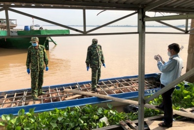 Phát hiện 2 tấn heo từ Campuchia nhập lậu vào Việt Nam