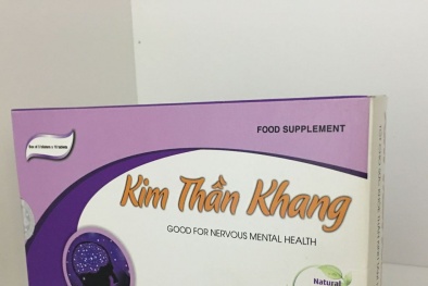 Thực phẩm bảo vệ sức khỏe Kim Thần Khang quảng cáo lừa dối người tiêu dùng