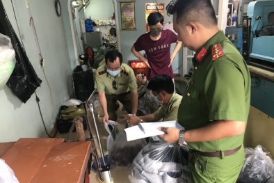 Bình Dương: Thu giữ hơn 4.600 đôi giầy giả mạo nhãn hiệu, không rõ nguồn gốc