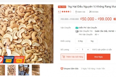Sự thật nguồn gốc hạt điều Bình Phước 'siêu rẻ' chỉ 100 nghìn đồng/3kg đang rao bán tràn lan