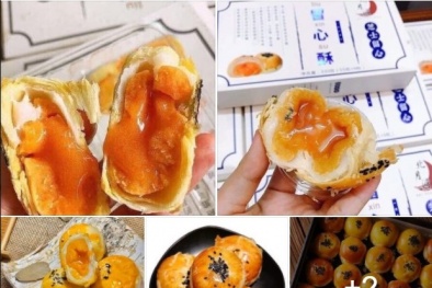 Cẩn trọng với bánh trung thu trứng chảy đang gây ‘sốt’ chợ mạng