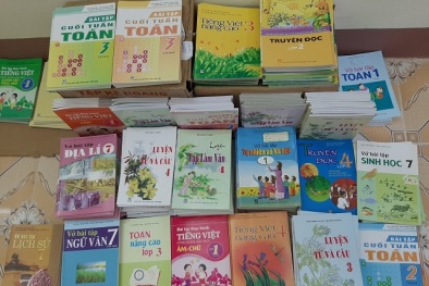 Trước thềm năm học mới, tiếp tục phát hiện sách giáo khoa in giả mạo