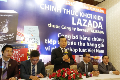 First News khởi kiện sàn thương mại điện tử Lazada vì tiếp tay tiêu thụ sách giả