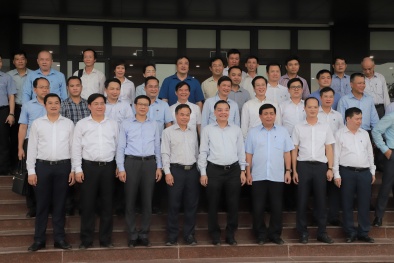 Bộ trưởng Nguyễn Chí Dũng và Bộ trưởng Chu Ngọc Anh thăm và làm việc tại Viện Đo lường Việt Nam