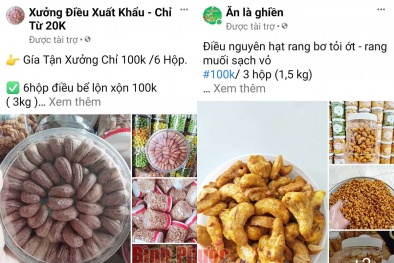 Hạt điều giá rẻ rao bán tràn lan: 'Không thể ăn được, chỉ dùng làm cám cho gia súc'